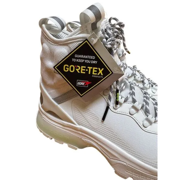 Nike ACG Zoom Gaiadome Unisex Hiking Boots White Waterproof size 7.5