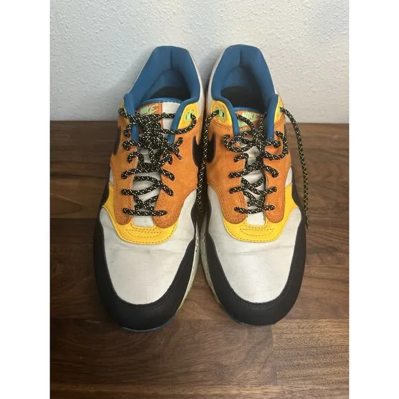 Nike Air Max 1 Multi Mix Sneakers Men's Size 10.5 Multicolor Shoes CZ8140-001