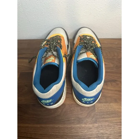 Nike Air Max 1 Multi Mix Sneakers Men's Size 10.5 Multicolor Shoes CZ8140-001