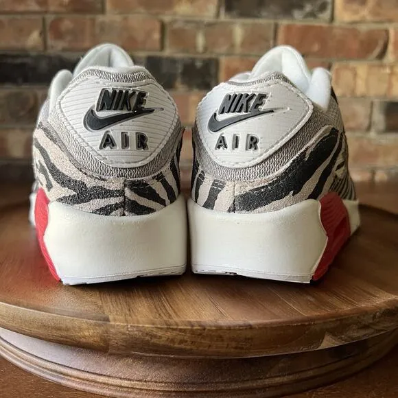 Nike Air Max 90 Leather Tunnel Walk Shoes Sneakers Youth 5 Women's 6.5
