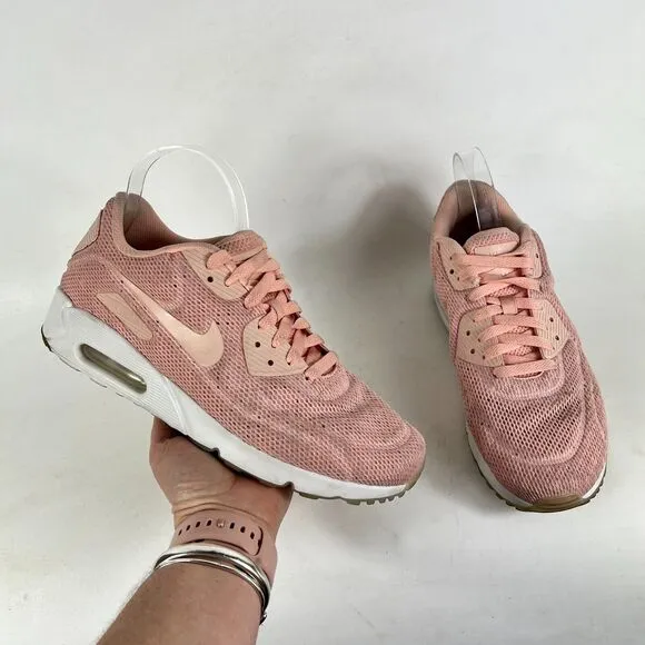 Nike Air Max 90 Ultra 2.0 Sneakers Men 8.5 Arctic Orange pink Running Shoes