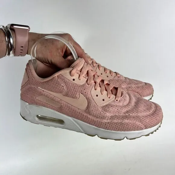 Nike Air Max 90 Ultra 2.0 Sneakers Men 8.5 Arctic Orange pink Running Shoes