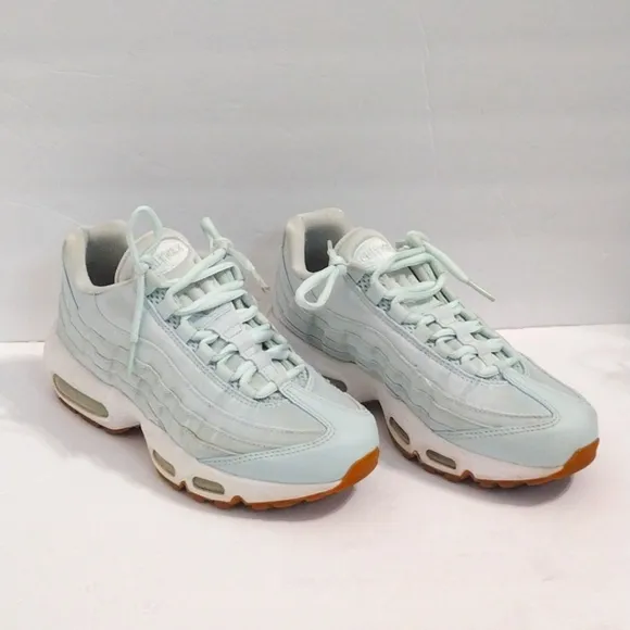Nike Air Max 95 WQS Satin Mint White Gum Green Women's Sneakers US 7