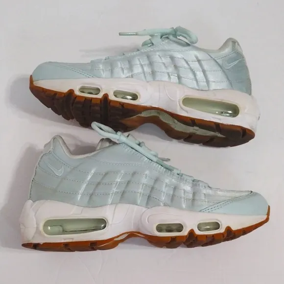Nike Air Max 95 WQS Satin Mint White Gum Green Women's Sneakers US 7