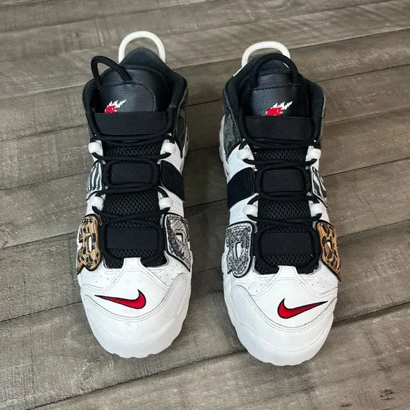Nike Air More Uptempo Tunnel Walk Sneakers Sz 12