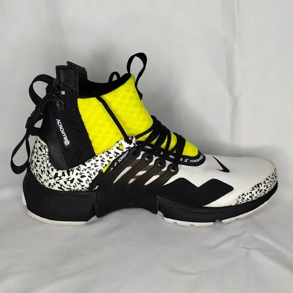 Nike Air Presto Mid X Acronym Dynamic Yellow Men's 7