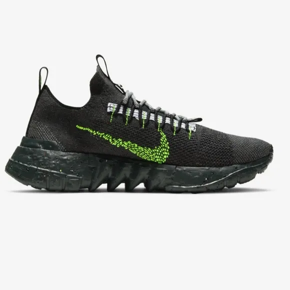 Nike Black Volt Space Hippie 01 Sz 4.5 M or 6 W EUC