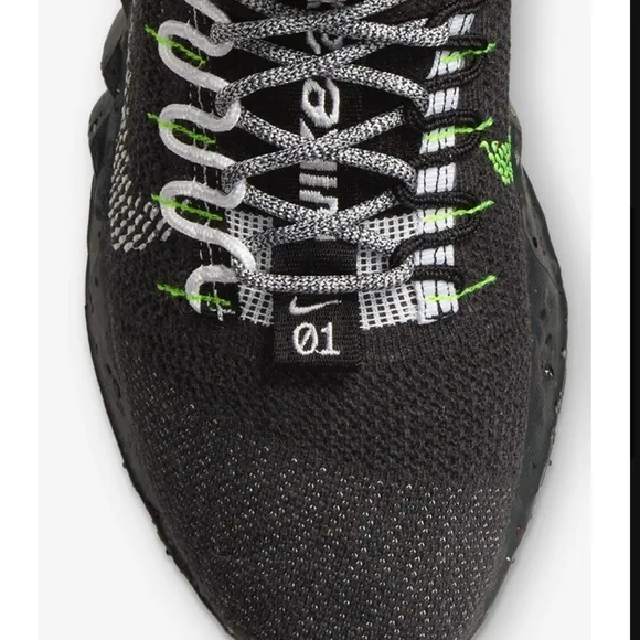 Nike Black Volt Space Hippie 01 Sz 4.5 M or 6 W EUC