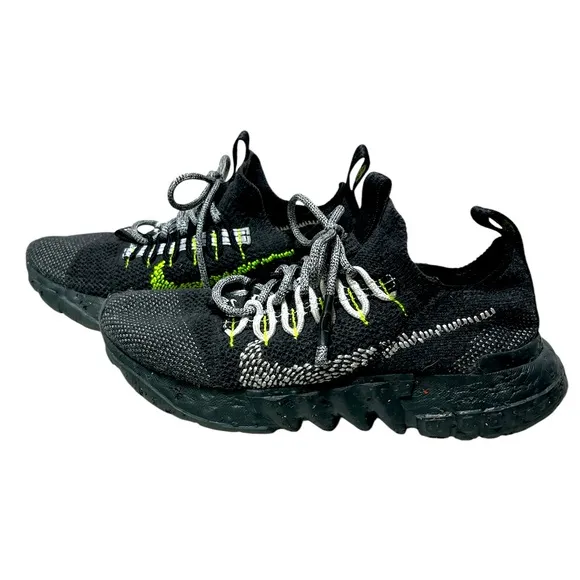 Nike Black Volt Space Hippie 01 Sz 4.5 M or 6 W EUC