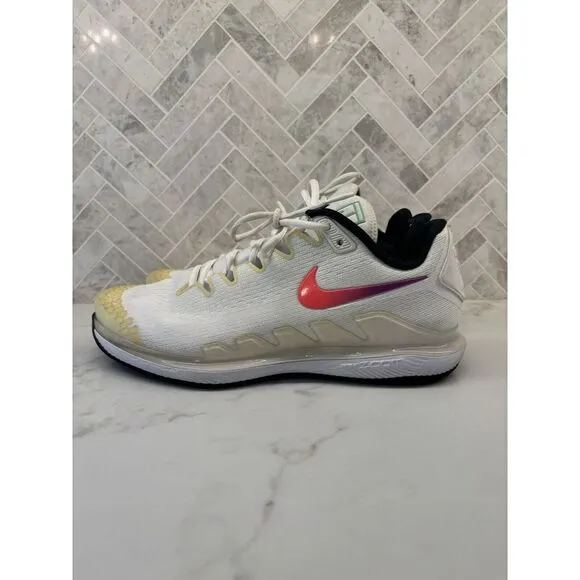 Nike Court Air Zoom Vapor‎ X Knit HC Ombre Swoosh AR0496-112 Mens 10
