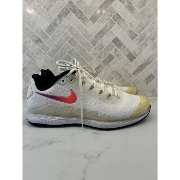 Nike Court Air Zoom Vapor‎ X Knit HC Ombre Swoosh AR0496-112 Mens 10