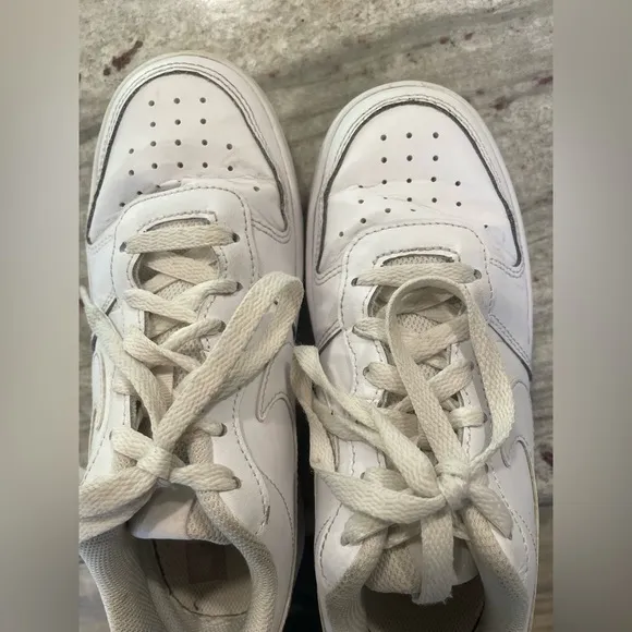 Nike Court Borough Low Sneakers Boys 4.5Y White Youth
