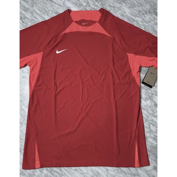 Nike Dri-FIT ADV Vapor knit IV US RED SS Knit Soccer Jersey Men’s Large DR0671