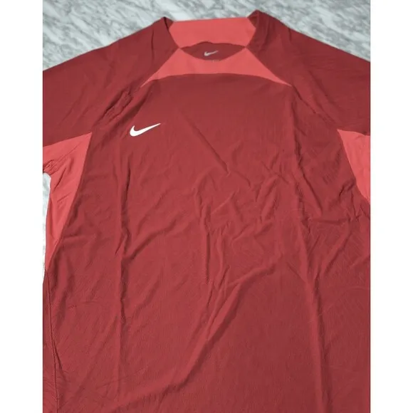 Nike Dri-FIT ADV Vapor knit IV US RED SS Knit Soccer Jersey Men’s XL DR0671-657