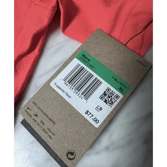 Nike Dri-FIT ADV Vapor knit IV US RED SS Knit Soccer Jersey Men’s XL DR0671-657