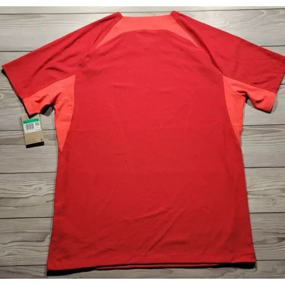Nike Dri-FIT ADV Vapor knit IV US RED SS Knit Soccer Jersey Men’s XL DR0671-657
