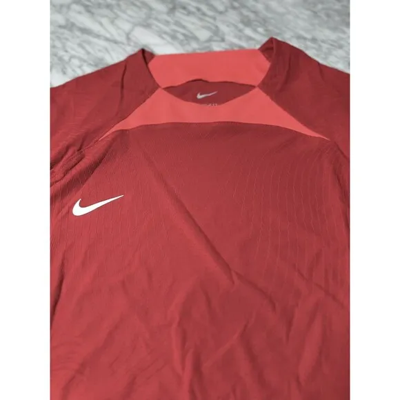 Nike Dri-FIT ADV Vapor knit IV US RED SS Knit Soccer Jersey Men’s XL DR0671-657