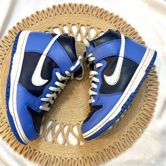 Nike Dunk High Obsidian (GS) Blue Sneakers Size 4Y DB2179-400