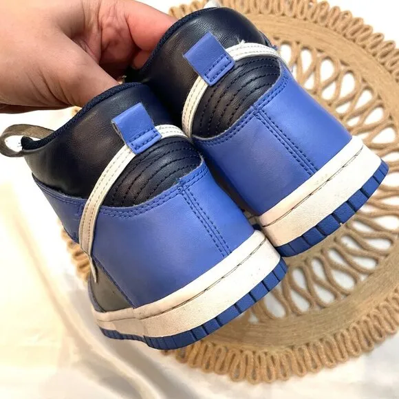 Nike Dunk High Obsidian (GS) Blue Sneakers Size 4Y DB2179-400