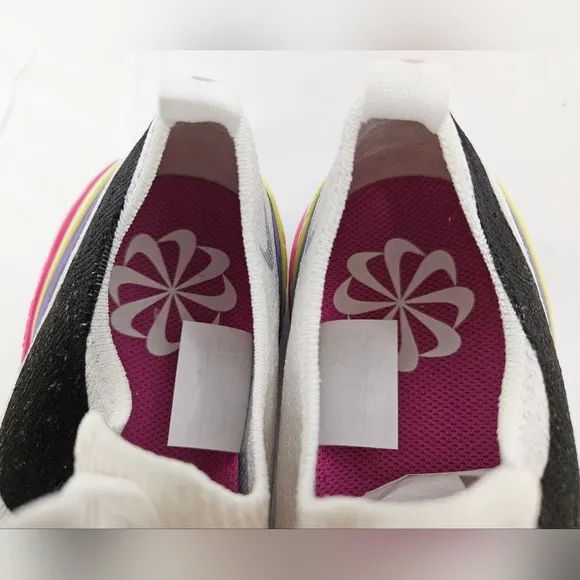 Nike Ephic Phantom React Sneakers White Black Laser, Fuchsia, Psychic Purple 6.5