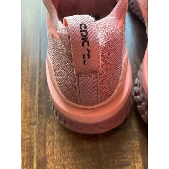 Nike Epic React Womens Knit Pink Rust Running US Size 6 Pink BQ8927-600