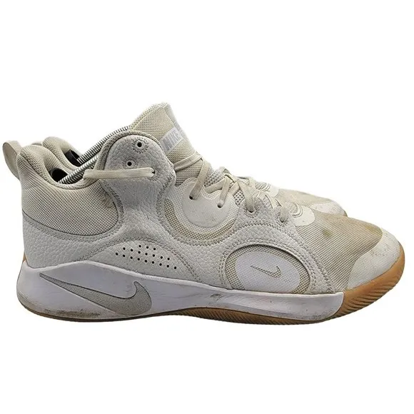 Nike Fly.By Mid 2 Summit White Mens Size 12 Basketball Walk Jog Shoes CU3503-100