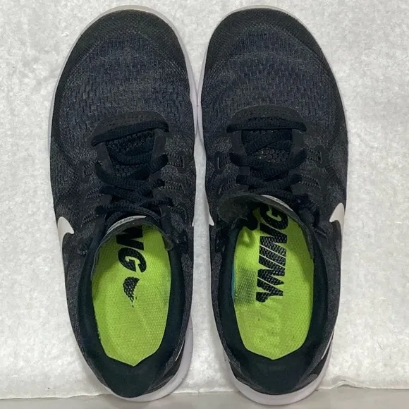Nike Free RN Flyknit Womens Dark Grey Knit Running Sneakers Shoes Size US 7