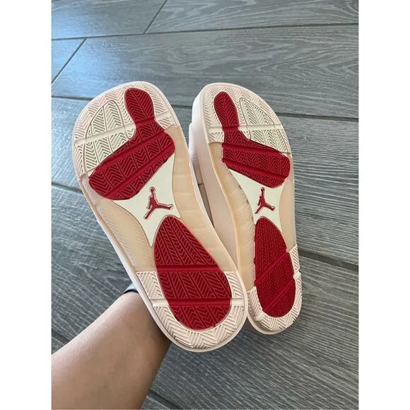 NIKE JORDAN Sophia Light Soft Pink Platform Slides Size 6 NWT
