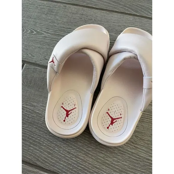 NIKE JORDAN Sophia Light Soft Pink Platform Slides Size 6 NWT