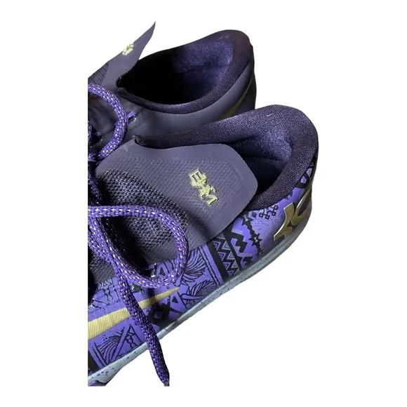 Nike KD 6 &quot;BHM&quot; Kevin Durant Black History Month Low Top Sneakers Size 4.5 Youth