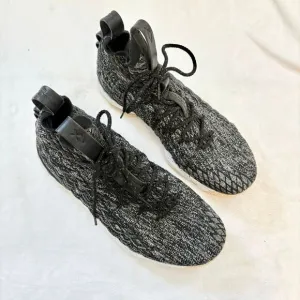 Nike LeBron 17 Ash‎ Basketball Shoes Black Gray Knit Athletic Sneakers Size 10.5