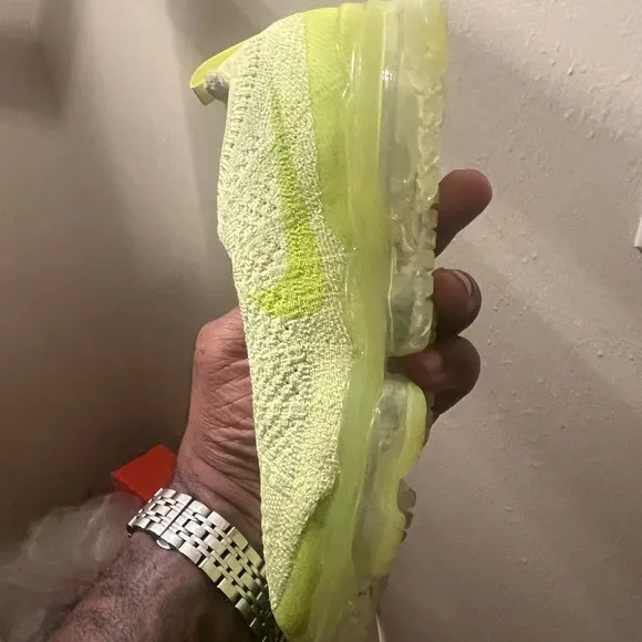 Nike Lime Green Knit Sneakers