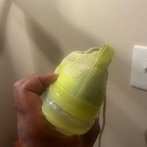 Nike Lime Green Knit Sneakers