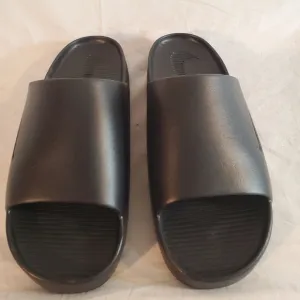 Nike Men's 13M Calm Slide Slides Sandals Slippers Black New NWOT