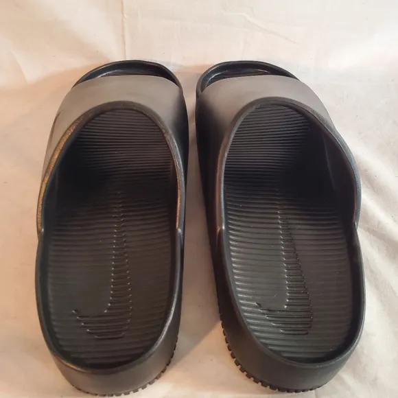 Nike Men's 13M Calm Slide Slides Sandals Slippers Black New NWOT