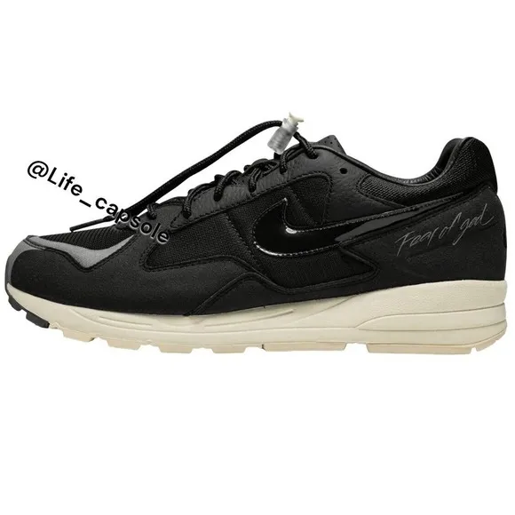 Nike Men's 4 Air Skylon 2 x Fear of God Black Sail Wn's Size 5.5 BQ2752-001
