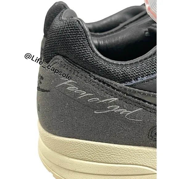 Nike Men's 4 Air Skylon 2 x Fear of God Black Sail Wn's Size 5.5 BQ2752-001