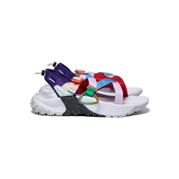 Nike Oneonta Betrue Sandals Mens 12 Be True Rainbow‎ Carabiner DR4870-600 NIB