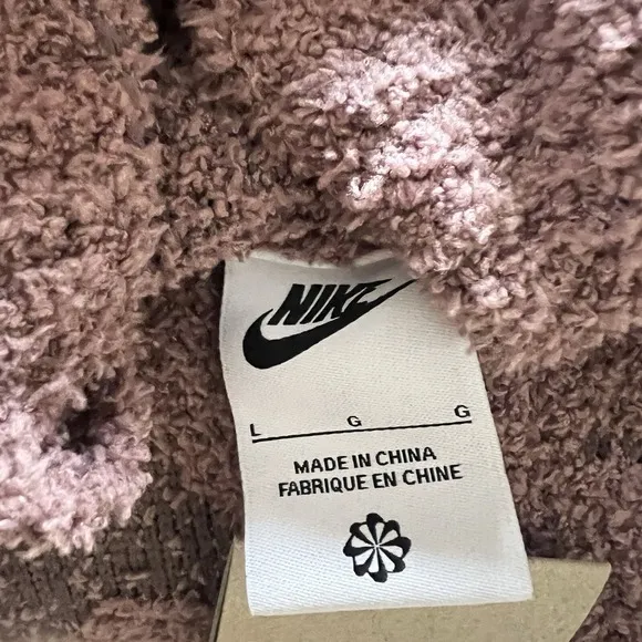 Nike Sportswear Phoenix Cozy Boucle Long Knit Cardigan Size Large NWT FD4282-208
