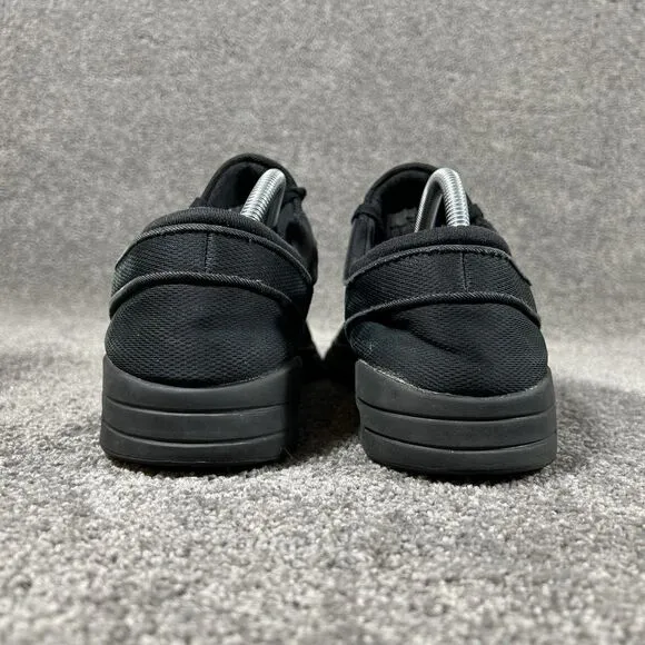 Nike Stefan Janoski Max Triple Black Athletic Skate Shoes 631303-007 Mens Sz 9.5