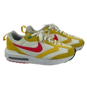 Nike White &amp; Yellow Athletic Sneakers | Size 12 &amp; Lace-Up Closure