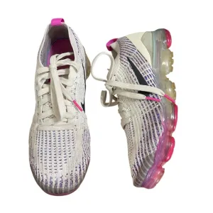 Nike Womens Air Vapormax Flyknit 3 Fossil Pink Ivory Sneakers Size 9.5