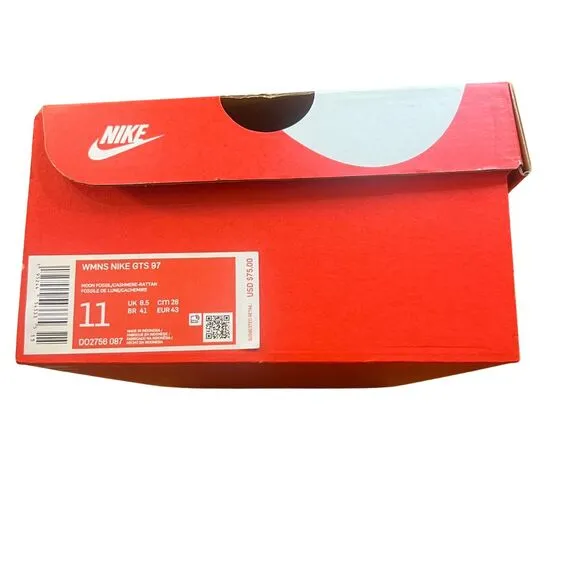 Nike Womens GTS 97 Size 11 Sneakers Koromogae Moon Fossil Cashmere Retro Shoes