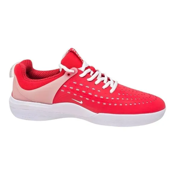 Nike SB Zoom Nyjah Free 3 Men's Size 11.5 Red White Skate Shoes DV1187 600 New
