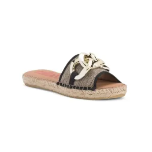NILA &amp; NILA Nero Made In Spain Flat Sandals With Accessory