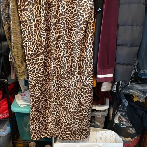Nili Lotan x Target Leopard Print Slip Dress