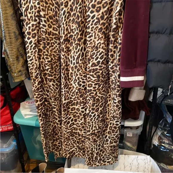 Nili Lotan x Target Leopard Print Slip Dress