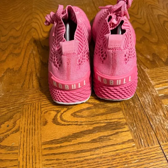 No Bull Knit Runner Pink Sneakers Women's 12 or Men's 10.5 Lightweight Athletic