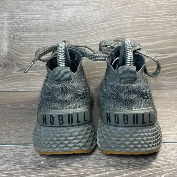 Nobull All Day Knit Green Slate Women’s Sz 7.5 Diamond Cross Training Sneakers