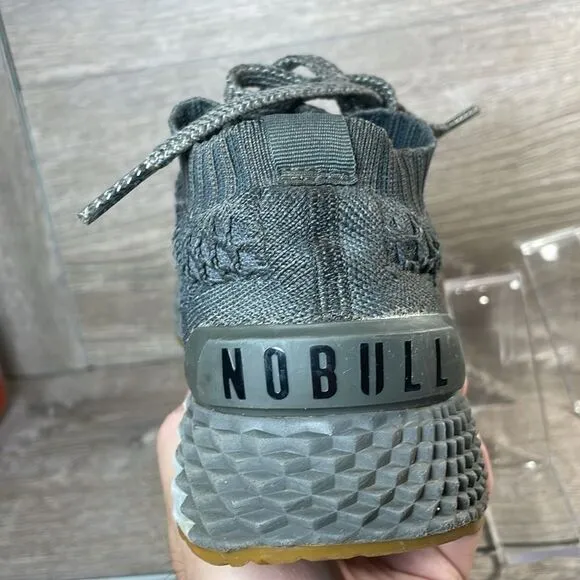 Nobull All Day Knit Green Slate Women’s Sz 7.5 Diamond Cross Training Sneakers